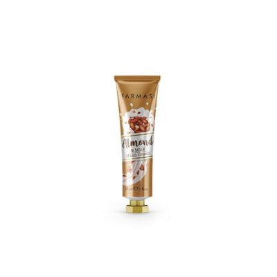 FARMASi Shea Butter Hand Cream, Deep Moisturizing Hand Cream for Women and Man, Silky Softness, Hydrating, All Skin Type, Travel Size, 1 fl.oz. / 30 ml (Almond & Milk)