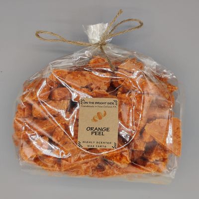 On The Bright Side Scented Orange Peel Wax Tart Crumbles, 24 Ounce