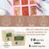 Areej 2 Lbs Olive Oil Melt and Pour Soap Base 100% All Natural-Hypo-Allergenic, Non-GMO, SLS-Free view 2