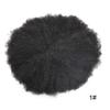 Afro Mens Toupee Full Swiss Lace Kinky Curly Toupee For Black Men African American Men All Lace Afro Wavy Male Prothesis Hair Replacement Systems 100% Brazilian Human Hair Man Balding Hairpieces (4MM AFRO WAVE, 1# JET BLACK) view 3