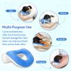 Face Down Pillow After Eye Surgery Prone Vitrectomy Retina Recovery Equipment Donut Face Pillow Massage Head Cradle Facedown Desk Pillow for Napping Piercing Cushion view 3