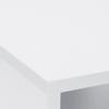 BarberPub Backwash Shampoo Bowl Sink Chair Station with Mirror Salon Styling Cabinet Spa Equipment 3130 (White) view 4