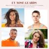 24 Set Sun Protection Nose Patch UV Protection Nose Cover for Men Women Sports Tanning Outdoor (Beige) view 4