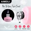 AIMEILI 2 in 1 Nail Glue and Base Gel 15ML for Acrylic Nails, and No Wipe Top Coat view 3