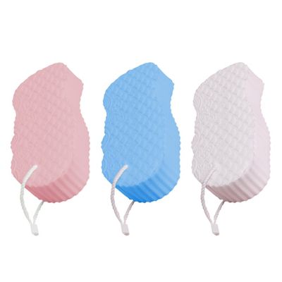 FOMIYES 3pcs Boy Girl's Bathing Sponge Gentle Body Cleaning Scrubber for Boy Girl Soft and Skin-Friendly Bath Tool for Exfoliating and Cleansing