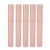 5PCS Empty Mascara Tube with Eyelash Wand, 4ml Metal Shell Eyelash Cream Container Bottle with Rubber Plug for DIY Cosmetics, Rose Gold view 1