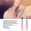 5PCS Empty Mascara Tube with Eyelash Wand, 4ml Metal Shell Eyelash Cream Container Bottle with Rubber Plug for DIY Cosmetics, Rose Gold view 2