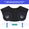 Segbeauty Hair Cutting Collar, Silicone Hair Dye Collar Neck Wrap Neck Guard, Professional Weighted Rubber Hair Cutting Pad Guide for Salon Barber Stylist Haircut Hair Coloring & Perming Black view 3