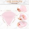 Suclain 48 Pcs Velour Triangle Powder Puff Soft Velour Makeup Puff for Face Powder Makeup Triangle Sponges for Wet and Dry Cosmetic Foundation Loose Mineral Body Tool(Bright Color) view 2