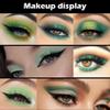 AMY'S DIARY Green Eyeshadow Palette - Forest Green, Yellow 16 Colors Matte & Glitter Eyeshadow - Long Lasting, Colorful Eye Shadow Platte for Christmas, Women & Girls view 2