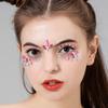Face Tattoos for Eyebrow Diamond Tattoo Sticker Party Face Decoration Eye Makeup Supplies view 2