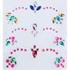 Face Tattoos for Eyebrow Diamond Tattoo Sticker Party Face Decoration Eye Makeup Supplies view 3