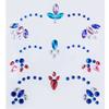 Face Tattoos for Eyebrow Diamond Tattoo Sticker Party Face Decoration Eye Makeup Supplies view 4