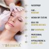 Brawna 6 Pack Brow Pro Peel Off Pencils For Lip & Eyebrow Mapping - Microblading Supplies - White view 3