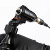 Rotary Tattoo Machine Professional Drive Tattoo Machine Swiss Motor Tattoo Gun with Stroke Caps 2.8 3.4mm 4 mm for Lining Shading,Gray view 3