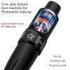 Rotary Tattoo Pen Quiet Tattoo Gun Machine Supply With LED Light Permanent Makeup Eyeliner for Tattoo Body Liner Shader Tattoo Machine,Silver view 4