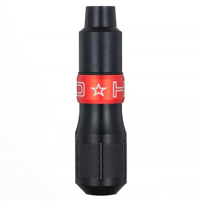 Rotary Tattoo Pen Quiet Tattoo Gun Machine Supply With LED Light Permanent Makeup Eyeliner for Tattoo Body Liner Shader Tattoo Machine,Red