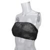 50pcs Disposable Bra, Spa Bandeau Bras for Spa Beauty Salon Portable Comfortable Soft Breathable Top Brassieres for Spray Tanning Shoulder Loop Bras Push Up Bra Black view 4