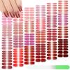 Maitys 336 Pcs 24 Sheets Full Wrap Nail Sticker Polish Strip,Glitter Style view 1