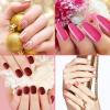 Maitys 336 Pcs 24 Sheets Full Wrap Nail Sticker Polish Strip,Glitter Style view 4