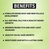 BO10NICS Beard Oil -Beard Growth Oil with Shea, Coconut Oil and Vitamin E Professional Beard Serum for Hair Regrowth, Fuller and Thicker Beard  Reduce Breakage and Intense Moisturizing  2fl oz view 2