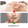 Hair Remover Stainless Steel Hair Removal Spring Women Portable Manual Hair Removal Tool Spring Threading Epilator for Upper Lip Chin Cheeks(Red) view 4