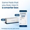 Clean Skin Club Clean Pads 2.0 [New & Improved Edges] Guaranteed Not to Shed & Tear Face Pads, Unique Triple Layers, Textured & Ultra Soft Side, Organic Disposable Cotton, Pair with Makeup Remover view 2