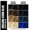 IGK Color Depositing Gloss Mask DREAMS COME BLUE - Deep Blue | Conditioning + Hydrate + Shine | Vegan + Cruelty Free | 6 Oz view 3