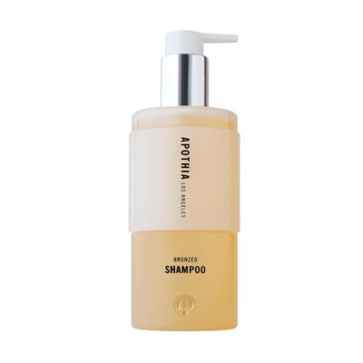 APOTHIA - Bronzed Shampoo | Orange Blossom & Jasmine | Award Winning Gentle Scented Cleansing Shampoo with Naturally Derived Ingredients | For Men & Women | 10 oz I Small Batches for Luxury Quality