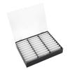 Nail Tip Box, Nail Art Decoration Container Empty Nail Tips Storage Box Fake Nail Display Case(Black) view 1
