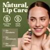 Earth's Daughter SPF Lip Balm Cherry Flavor 4-Pack Stocking Stuffers - Lip Sunscreen, SPF 15, Organic Ingredients, Beeswax, Coconut Oil, Vitamin E - Hypoallergenic, Paraben Free, Gluten Free view 2