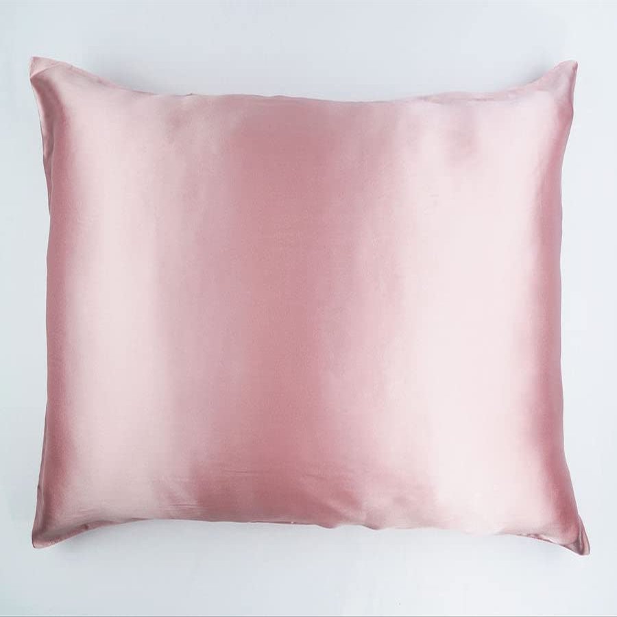 100% Mulberry Silk Pillowcase for Hair & Skin (Both Sides) | Zipper Enclosure, 16 Momme