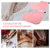 EXCEART 2pairs Comfortable Wax Therapy Treatment Foot Covers Cotton Warmer Foot Covers for Nourishing Skin Elastic Design for for Paraffin Wax Treatments view 2
