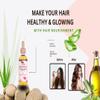 J'Organic Solutions Miracle blends Hair Growth Oil (Formulated with black castor, Rosemary & chebe Oil 2 Fl Oz) for All Ages view 3