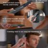 Mens Body Hair Trimmer Hair Cutting Tools Neck, Back, Facial, Beard Hair Trimmer As Seen on Tv Self Haircut Shavers for Men Long Handle Hair Cutting Comb view 3