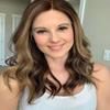 13X6 HD Transparent Lace Wigs Gorgeous Warm Brown with Beige Blonde Balayage 150% Moderate Density Curly Human Hair Wigs (22 Inch) view 4