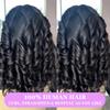 18 20 22 Inch Real Human Hair Bundles Body Wave 3 Bundles Unprocessed Natural Black Remy Body Wave Brazilian Virgin Cambodian Hair Wavy, 1b, No Tangle No Shedding, True to Length view 4