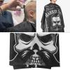 Barber Cape, Hairdressing Cape, Hair Cutting Cape, Hairdressing Apron, Professional Haircut Cape,Hairdressing Breathable Apron Hair Cutting Barber Salon Gown Cape (160 x 140cm) view 3