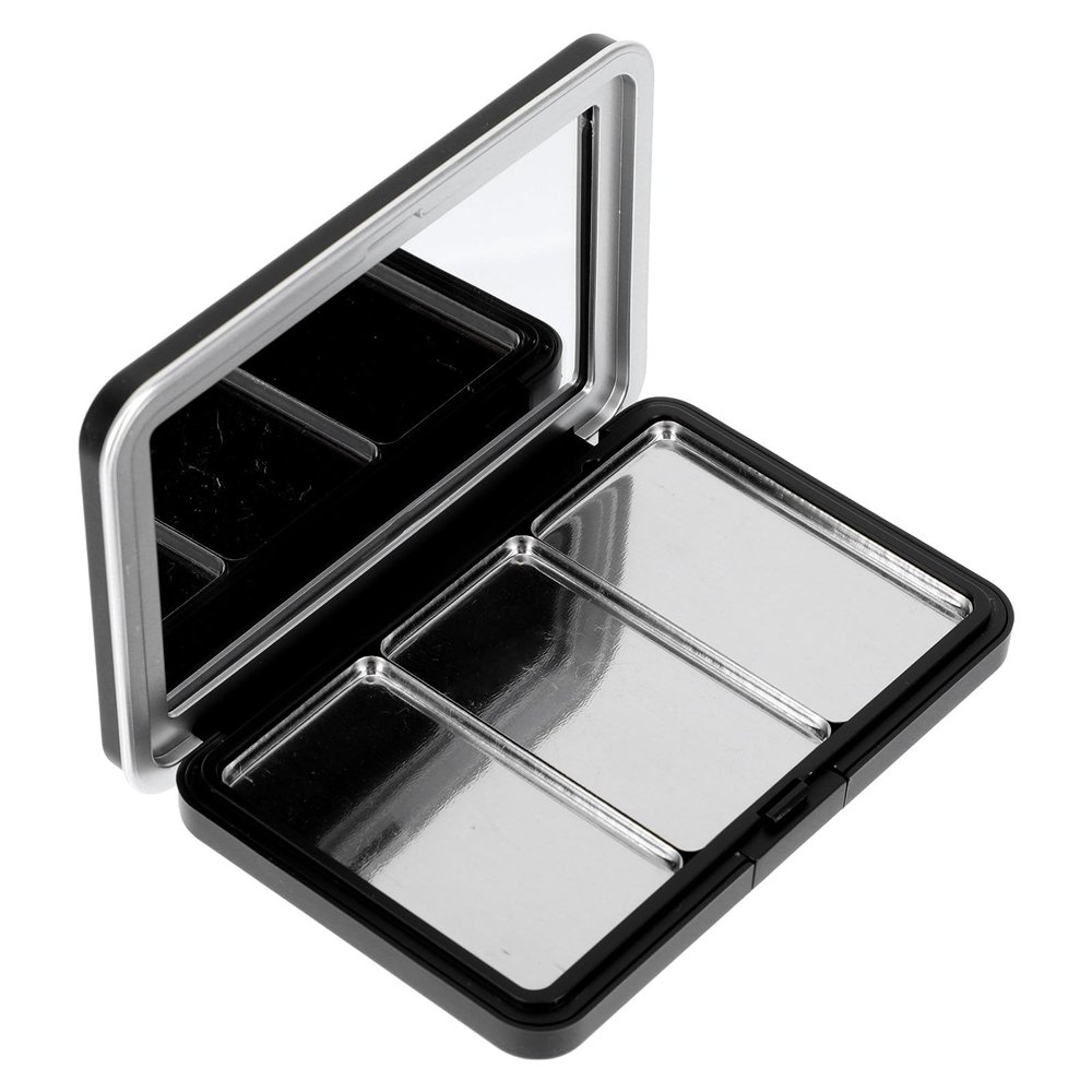 Beaupretty Multi-Function Empty Eyeshadow Storage Box Diy Makeup Palette Organizer Compact Lipstick Blusher Case for Travel and Daily Use