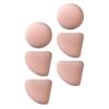 FRCOLOR 6pcs Dual-use Powder Puff for Makeup Handheld Sponges for Dry Wet Application for Foundation Blush and Setting Powder Includes Flat Box view 1