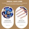 KALLORY Crystal Diamond Hair Comb Wedding Hair Comb Hair Accessories for Bride Bridal Hair Accessories for Women Bridal Headpieces Hair Side Combs view 3