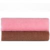 African Exfoliating Net,JASSINS African Sponge Net,Body Exfoliating Long Net Shower Body Scrubber Back Scrubber Skin Smoother (Coffee + Pink) view 1