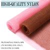 African Exfoliating Net,JASSINS African Sponge Net,Body Exfoliating Long Net Shower Body Scrubber Back Scrubber Skin Smoother (Coffee + Pink) view 2