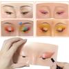 3D Reusable Makeup Mannequin - Practice Face Board with Eyeshadow Palette for Makeup Artists & Beginners view 2