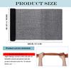 JASSINS African Sponge Net, Body Exfoliating Long Net Shower Body Scrubber Back Scrubber Skin Smoother (Black + Beige) view 4