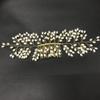 Uonlytech Handmade Hair Comb for Wedding Elegant Bridal Headdress Golden Wedding Hair Accessories for Women for Brides and Special Occasions view 3