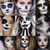Afflano DL Gray Eyeshadow Palette Grey Black White Silver, Blendable Smokey Eye Eyeshadow for SFX Skull Goth Look Halloween Makeup Palette, Long Lasting Dark Eye Shadow Pallet - Panda view 4