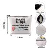 VAMSII Dialysis Nurse Gifts Makeup Bag Funny Dialysis Tech Gifts Nephrology Nurse Gifts Renal Nurse Gifts Zipper Pouch (Dialysis Nurse) view 2