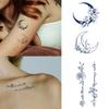 ANIUVOT Small Semi Permanent Tattoos Flower & Butterfly for Women Teen Girls 10 Sheets, Plant-Based Ink, Realistic Temporary Tattoos, Long Lasting for 1-2 Weeks view 3