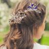 Beaupretty Bridal Hair Comb Women's Hair Accessories Chic Elegant Style Headpiece for Bride view 2